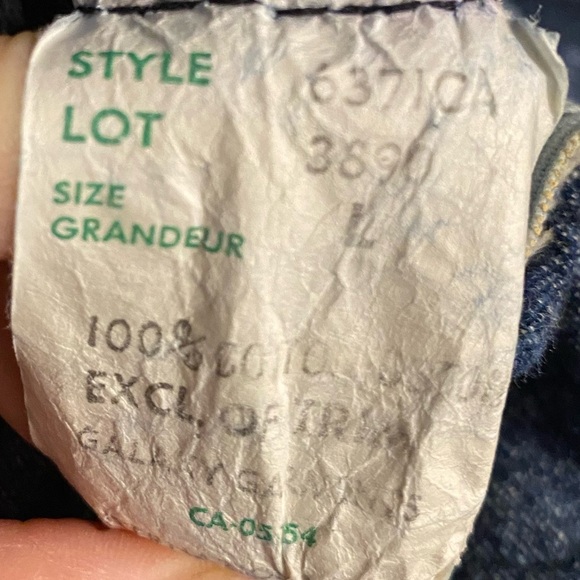 Vintage Beret Boiler Suit Jumpsuit Denim Acid Wash Zip Batwing Dolman 80s Jean - Picture 15 of 15